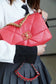 Chanel 19Bag-小號珊瑚紅