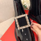 R方扣頭鞋-22SS 鑽扣短靴 黑色