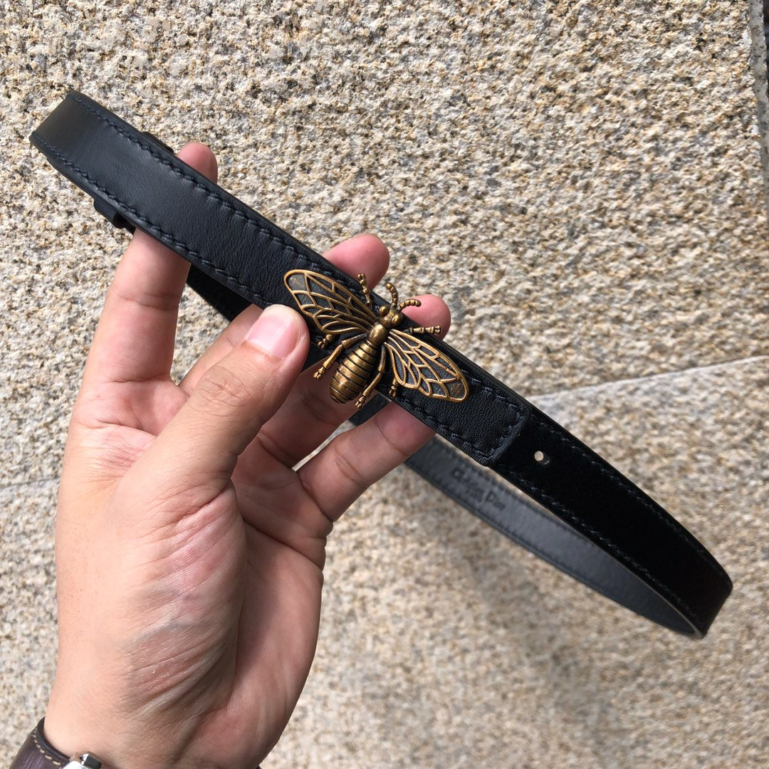 迪D家-黑色皮帶-2.0cm