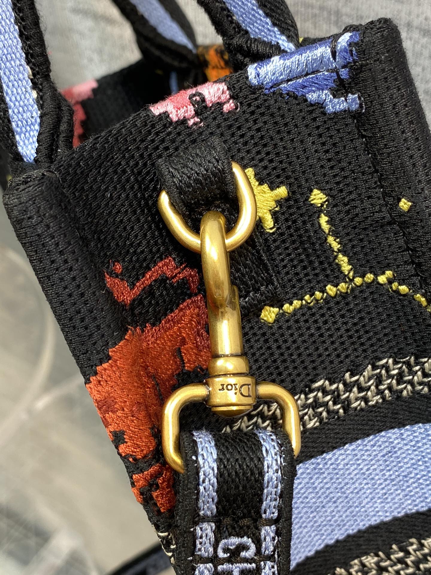 迪D家 Book Tote-最新豎版mini 黑色