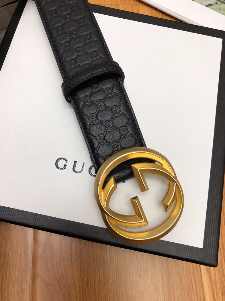 古G家-皮帶-3.8cm-男款