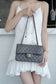 小香家-CF小號 23cm-深灰色羊皮淺金扣（CF23）