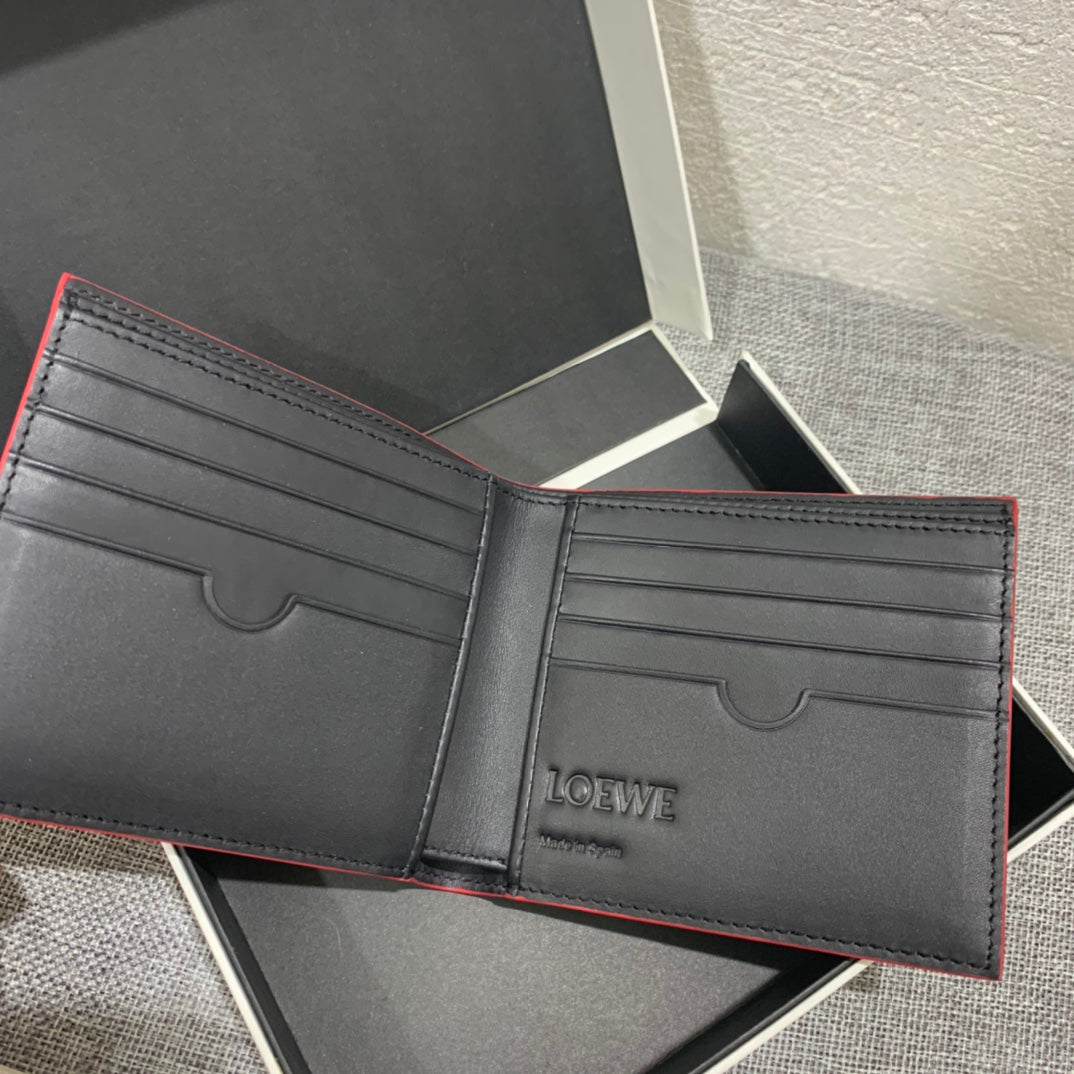 Loewe Brand Bifold Wallet 男款對折短夾