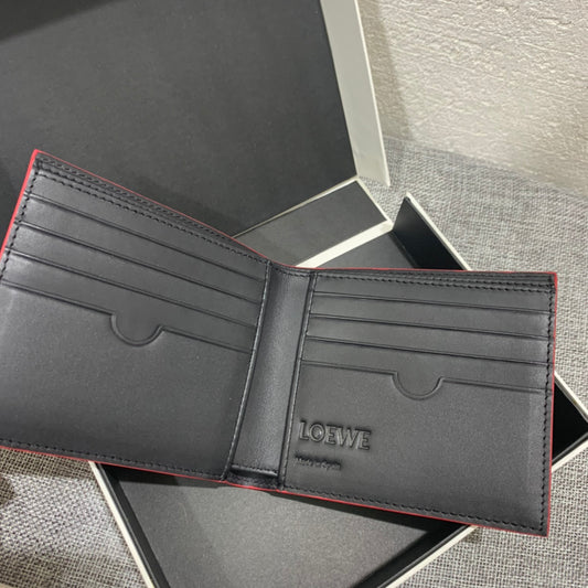 Loewe Brand Bifold Wallet 男款對折短夾