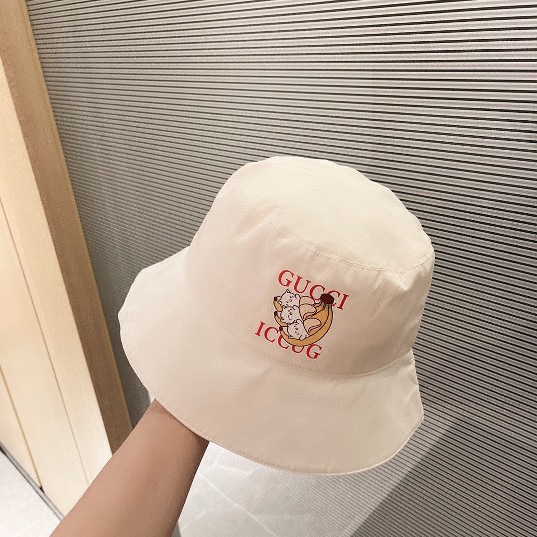 古G家-2022貓咪圖案漁夫帽