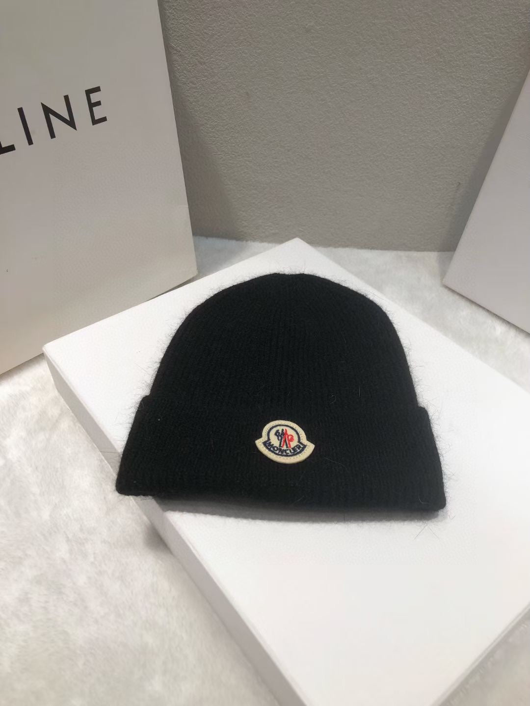 Moncler-多色針織毛帽