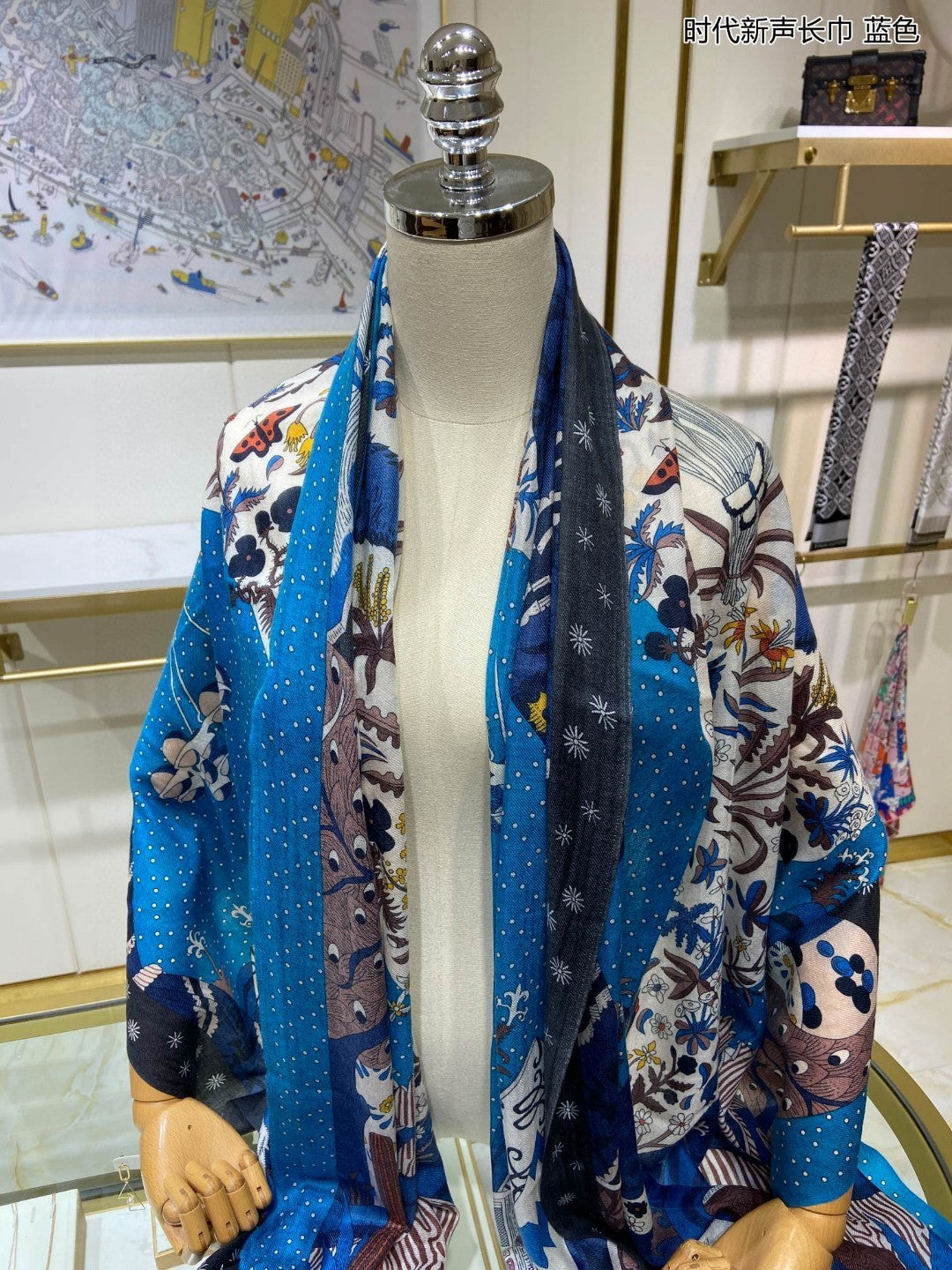 小愛款-時代新聲長圍巾 110*200cm 100%頂極羊絨