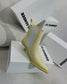 Jil sander-2022春夏 走秀新款 牛皮尖頭貓跟短靴