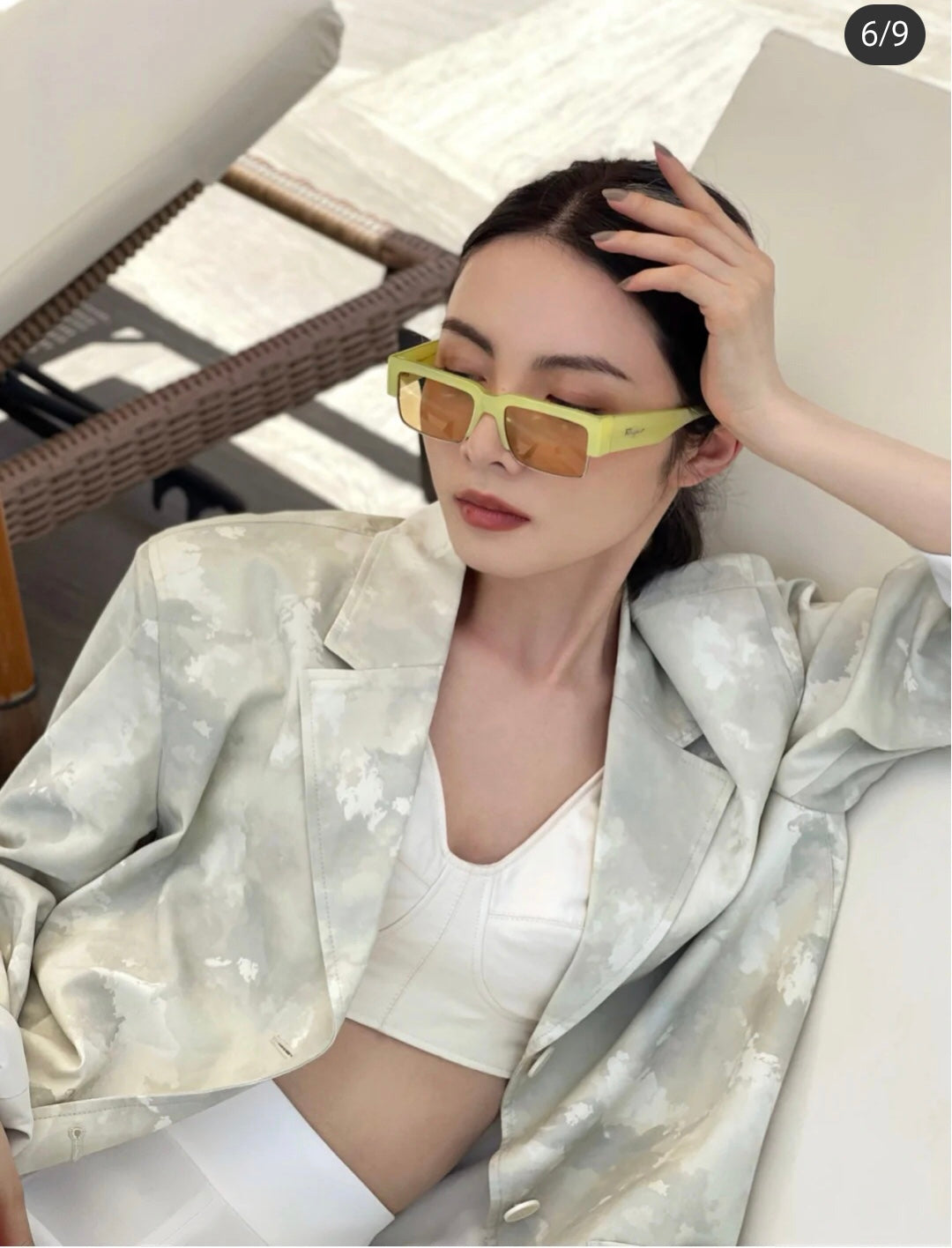SF菲拉格-墨鏡 SF276SS 螢光黃