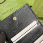 Gucci 黑色水果圖案短夾