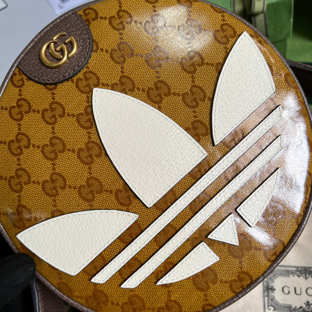 古G家- adidasxGucci聯名系列 肩背包 22x22x7cm