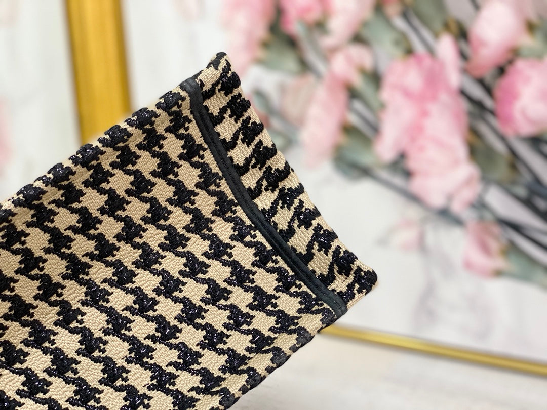 Dior Book Tote-小號36.5cm-千鳥格