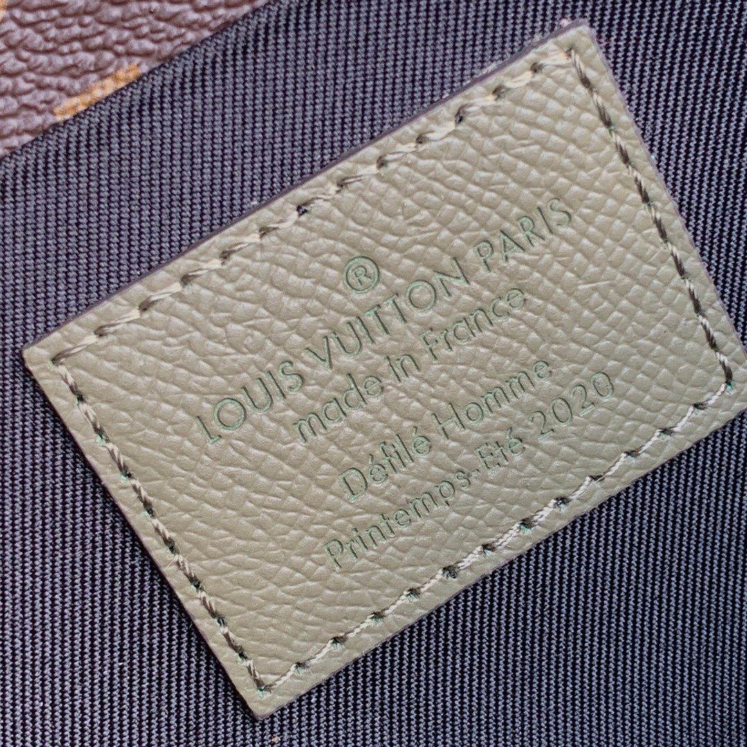 LV M30583 Pochette Voyage Steamer手拿包 墨綠色