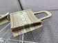 Dior Book Tote-Mini 23cm-金絲條紋