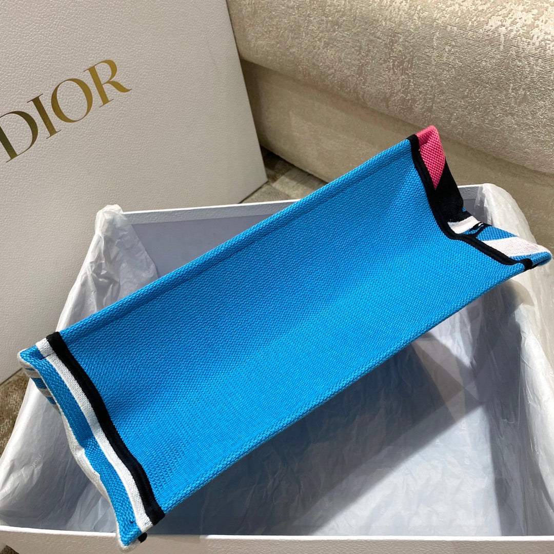 迪D家 Book Tote-中號36.5cm-彩色叢林系列