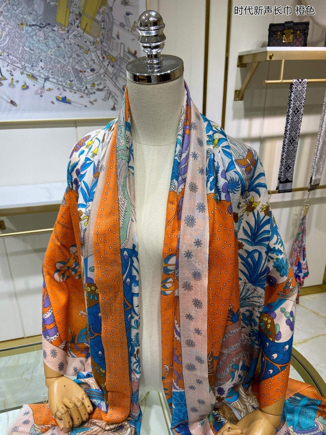 小愛款-時代新聲長圍巾 110*200cm 100%頂極羊絨