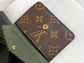 LV M80091 綠色三件套 MULTI POCHETTE FéLICIE 三合一