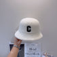 賽C家-毛毛絨漁夫帽 白色