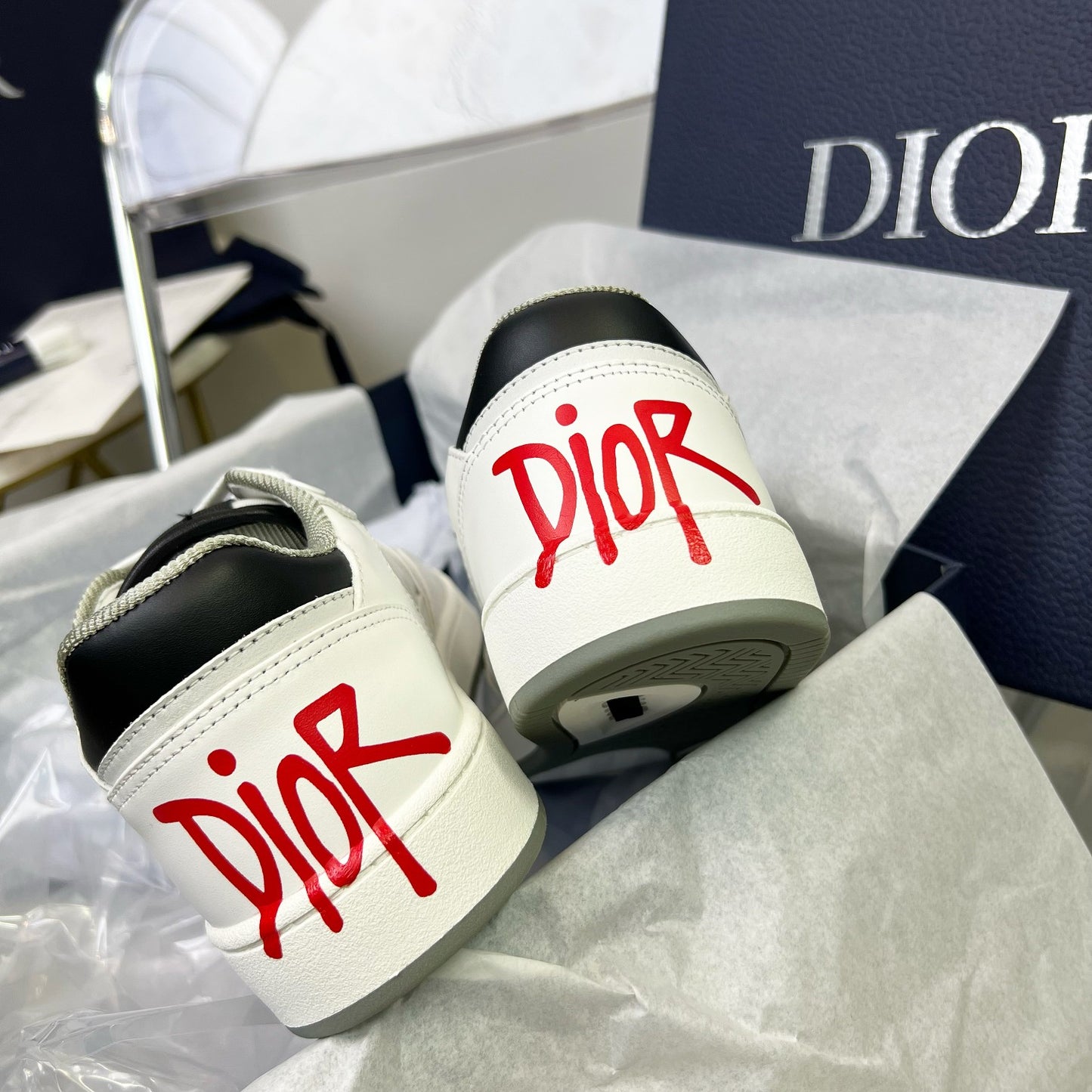 Dio-2022新款 經典款板鞋 白色