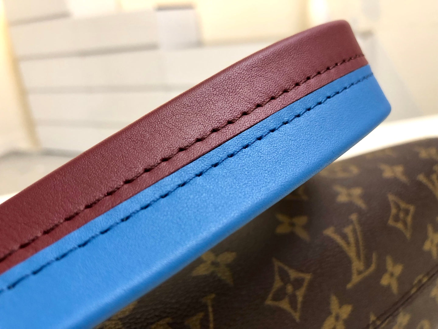 M42738 路L家-Monogram 秋冬新款 Cluny手袋 藍色