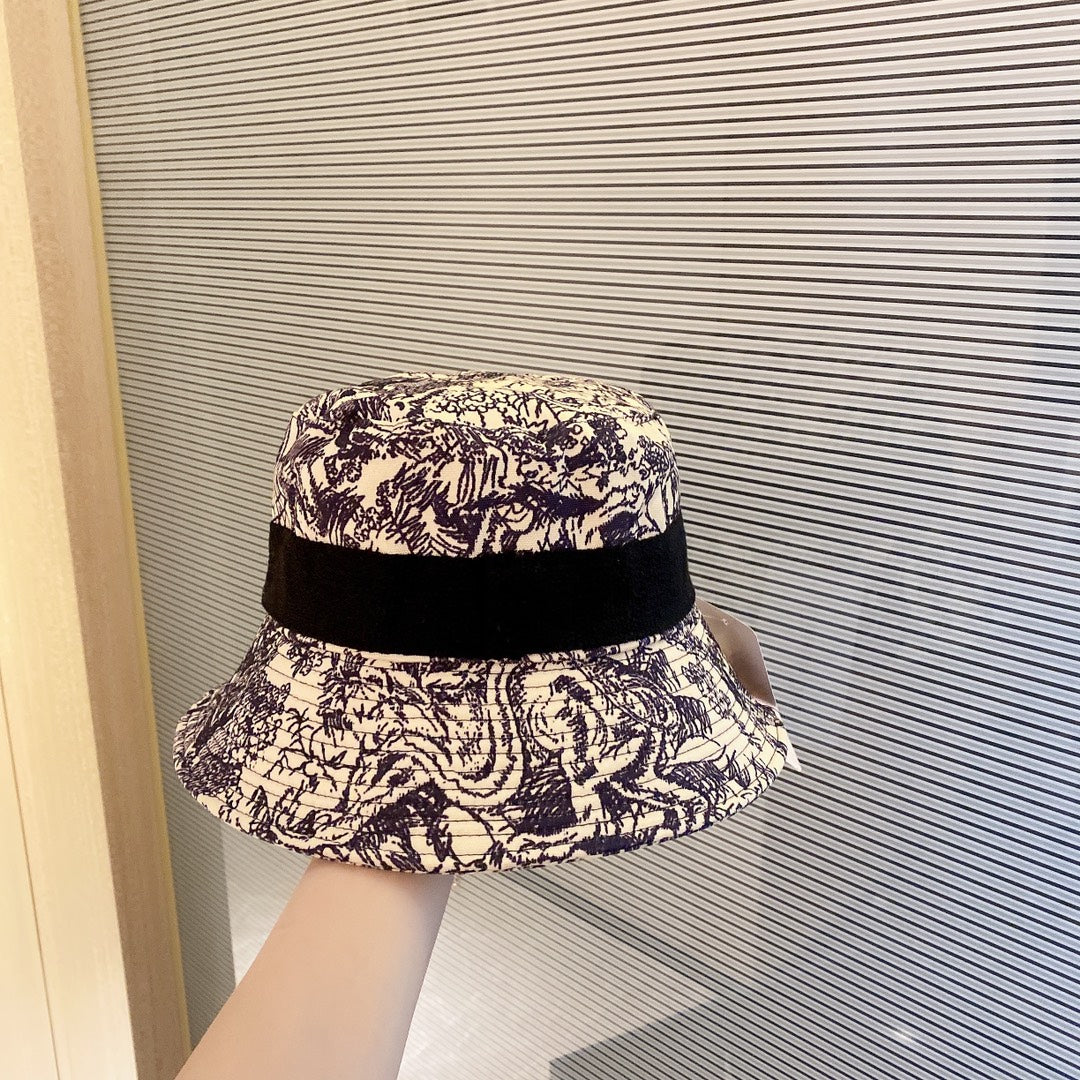 迪D家-刺繡叢林漁夫帽 3色