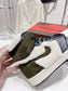 N1KE-WMNS Air Jordan 1 男女同款 毛毛款 綠色