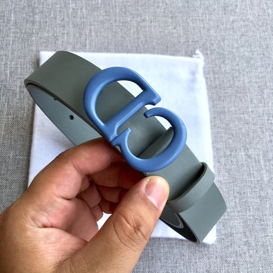 迪D家-藍色皮帶-3.0cm