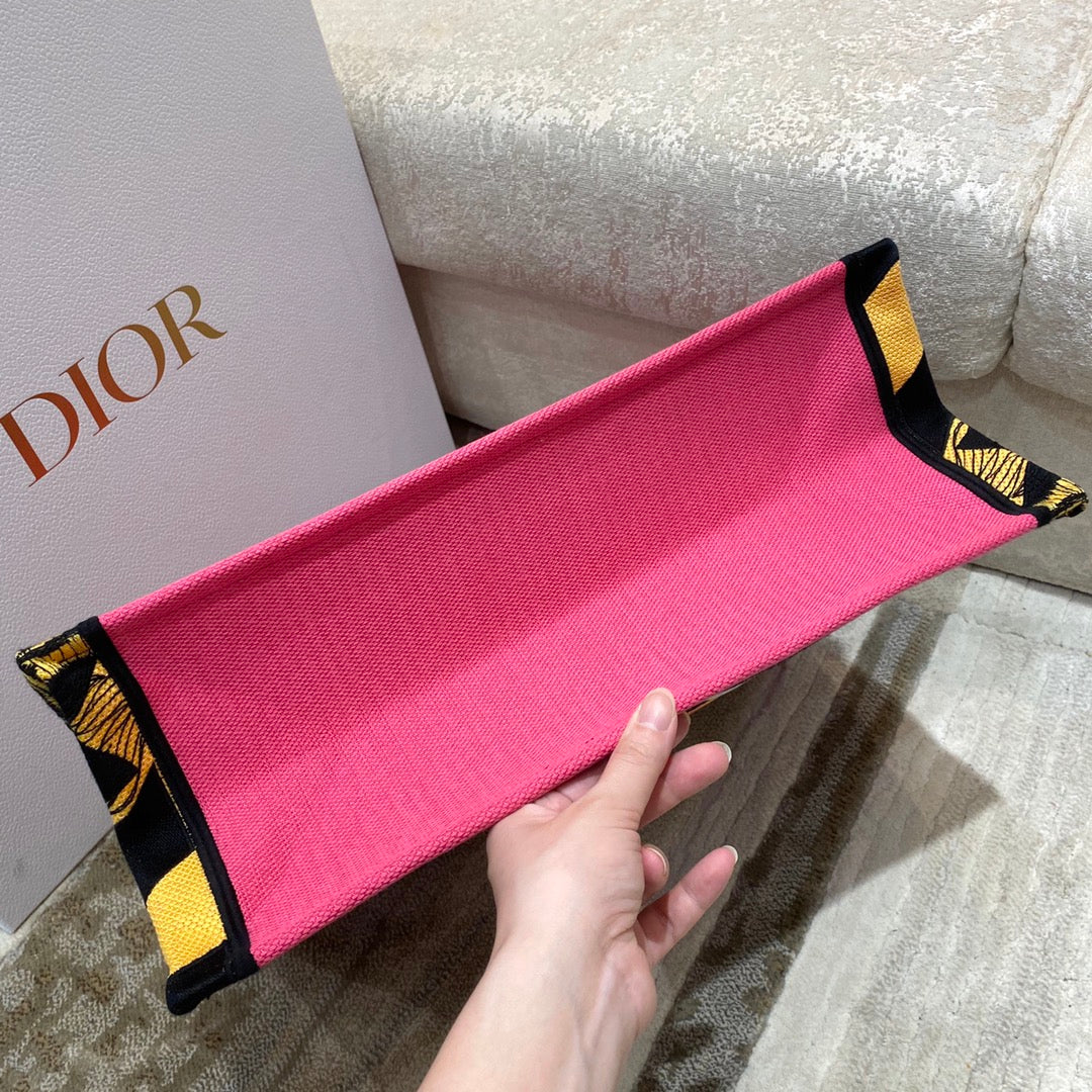 迪D家 Book Tote-大號41.5cm-彩色叢林系列