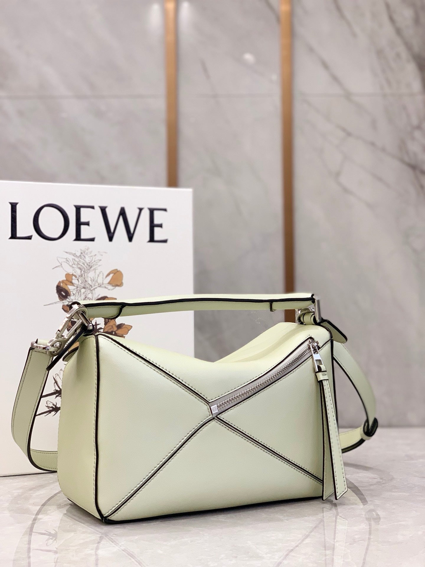 羅L威-2020年新款 Puzzle bag  小牛皮