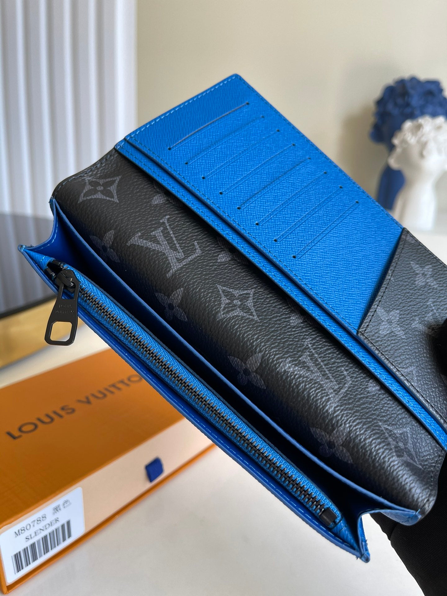 LV M80788 水波紋新款男士長夾