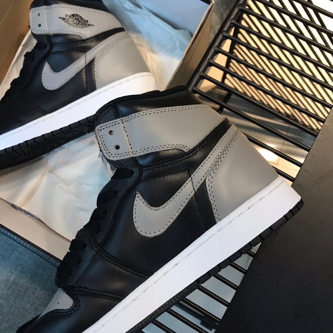 N1K-AJ1Mid 高筒板鞋 休閒鞋 黑灰色