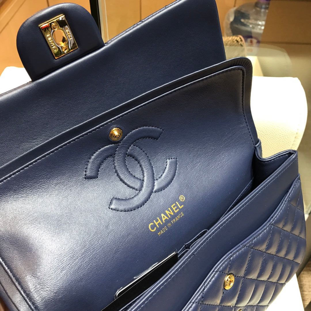 小香家-經典款菱格系列 CF包 金鍊 25cm