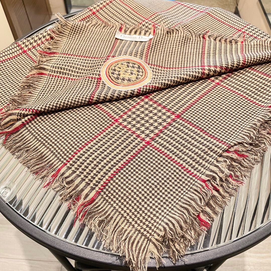 迪D家-千鳥格圍巾 70*200cm