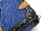 M43629 路L家-TWIST DENIM 鏈條包 赤藍色