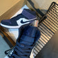 N1K- AJ 1 mid 中筒板鞋 休閒鞋 藍色
