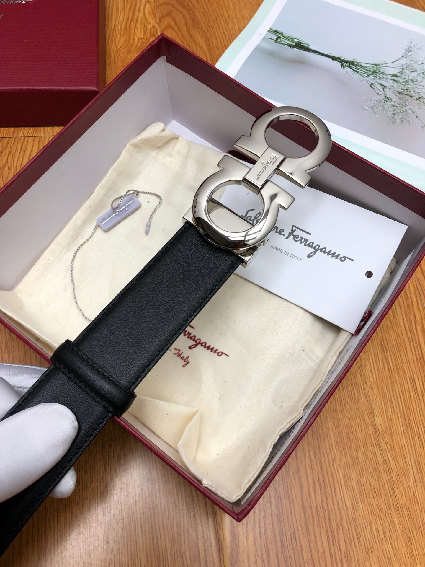 SF菲拉格-皮帶-3.5cm-男款