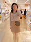 M45149 路L家-BOITE  CHAPEAU SOUPLE 圓餅包 小號 上身照