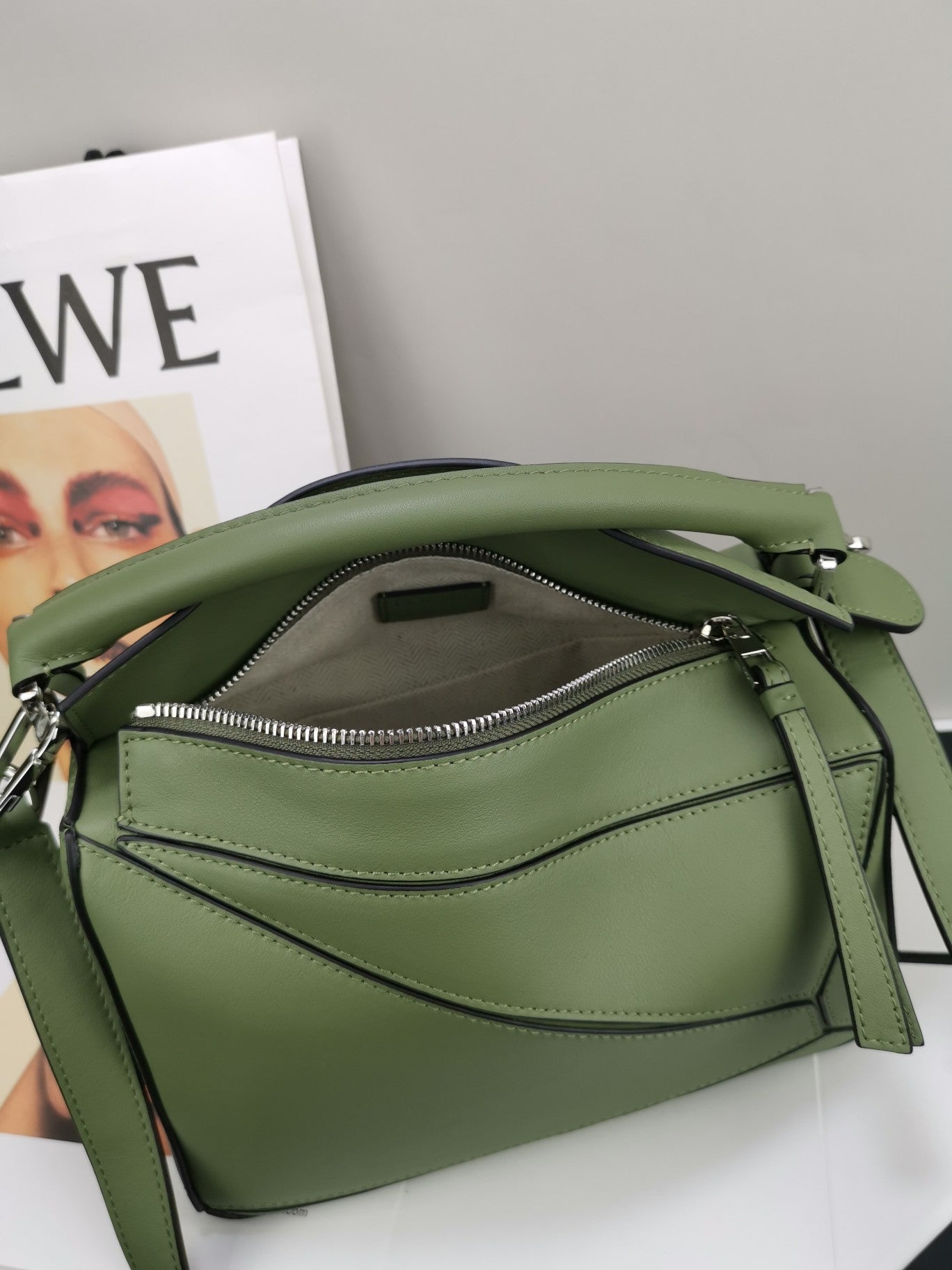 羅L威-Puzzle bag 小牛皮 小號