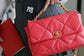 Chanel 19Bag-中號珊瑚紅