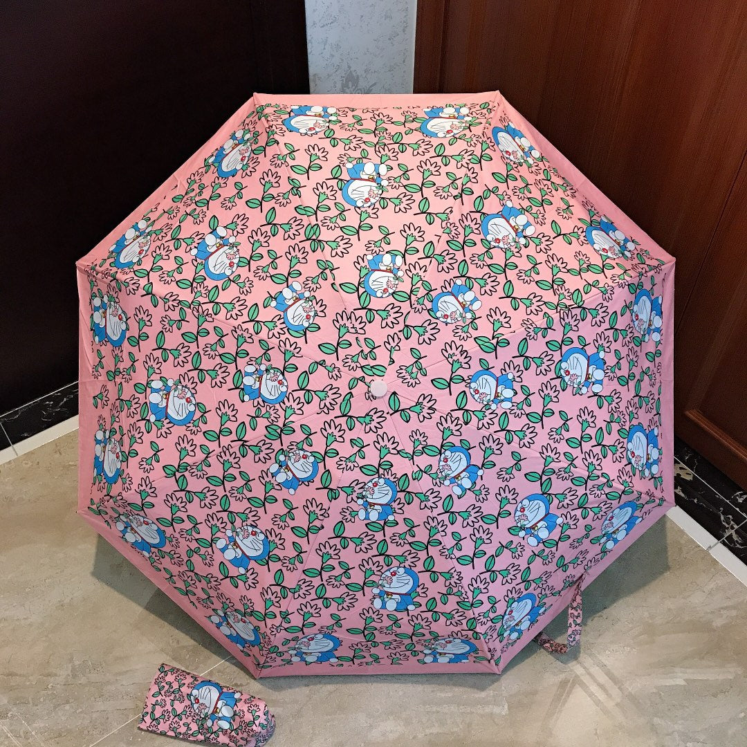 古G家-哆啦A聯名雨傘-粉色