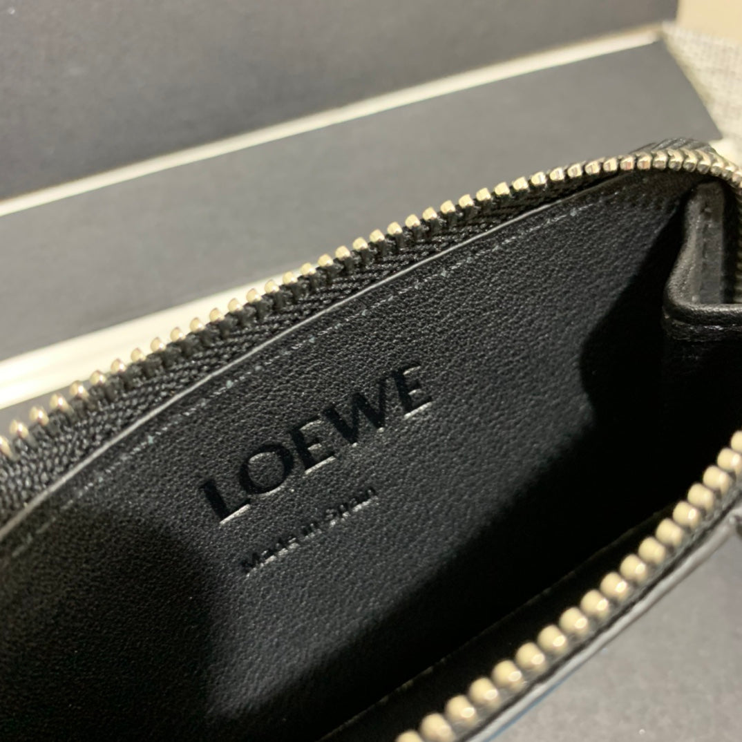 Loewe拉鍊小卡包