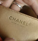 Chanel 金球CF口蓋包-珊瑚粉