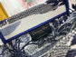 Dior Book Tote-小號36.5cm-深藍椰樹