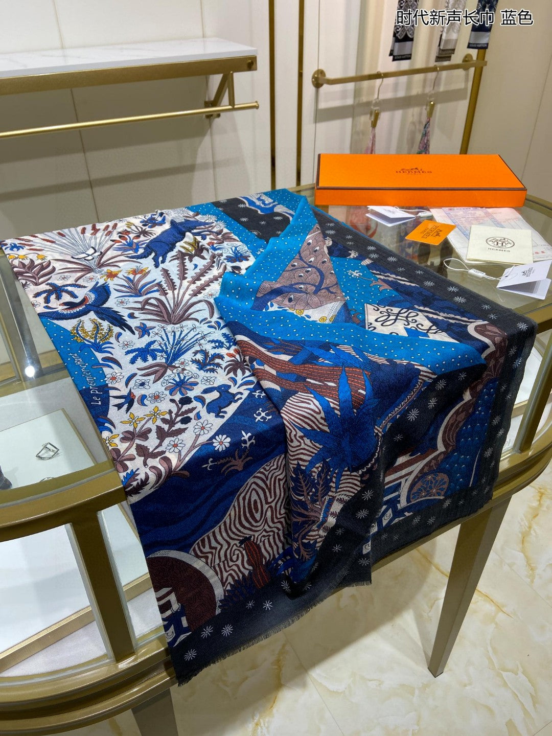 小愛款-時代新聲長圍巾 110*200cm 100%頂極羊絨