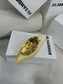 Jil sander-2022春夏 走秀新款 金屬裝飾尖頭平底拖鞋
