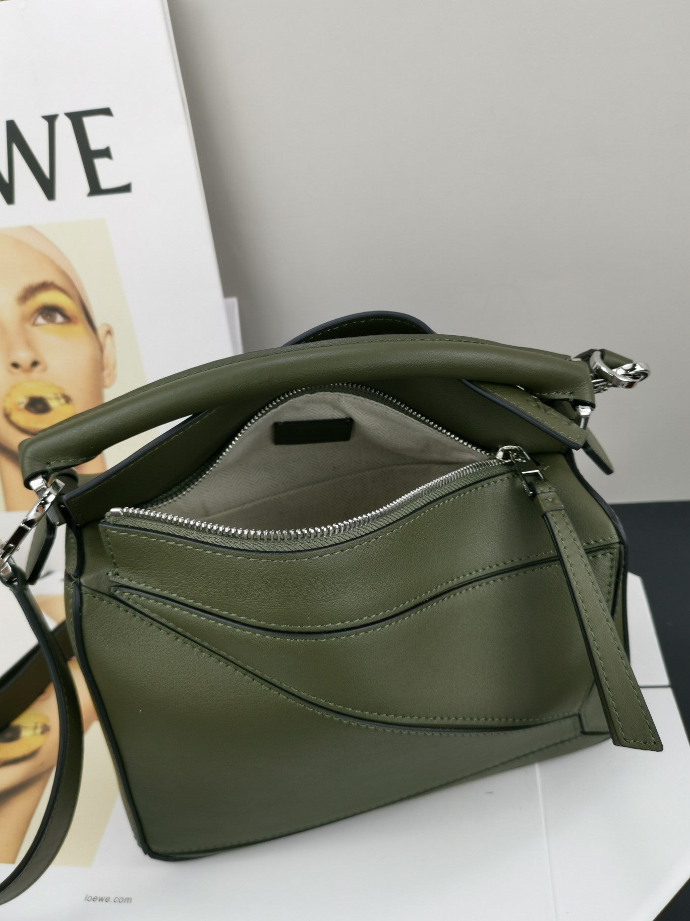 羅L威-Puzzle bag 小牛皮 小號