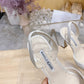 Manolo Blahnik-22SS 晶飾搭扣高跟鞋 白色 8cm