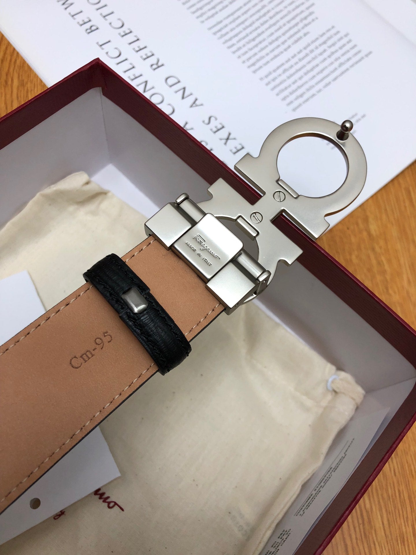 SF菲拉格-皮帶-3.5cm-男款