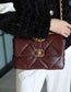 Chanel 19Bag-小號深棗紅