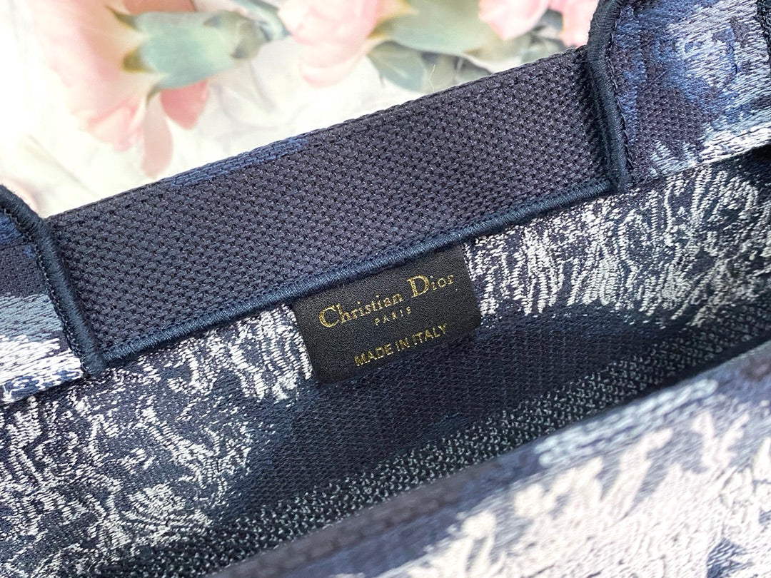 Dior Book Tote-小號36.5cm-黑旋風